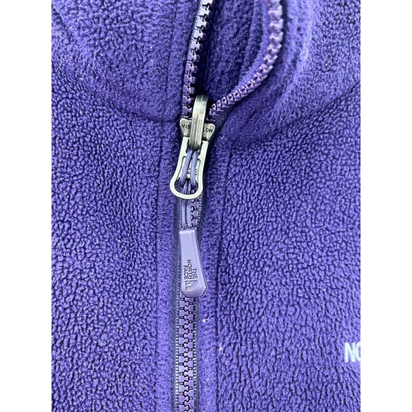 The North Face Purple Fleece Jacket Winter Women's Size S/P - Picture 5 of 7